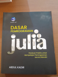 Image of DASAR PEMROGRAMAN JULIA