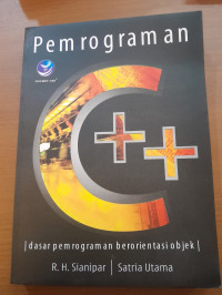 Image of PEMROGRAMAN C++ DASAR PEMROGRAMAN BERORIENTASI OBJEK
